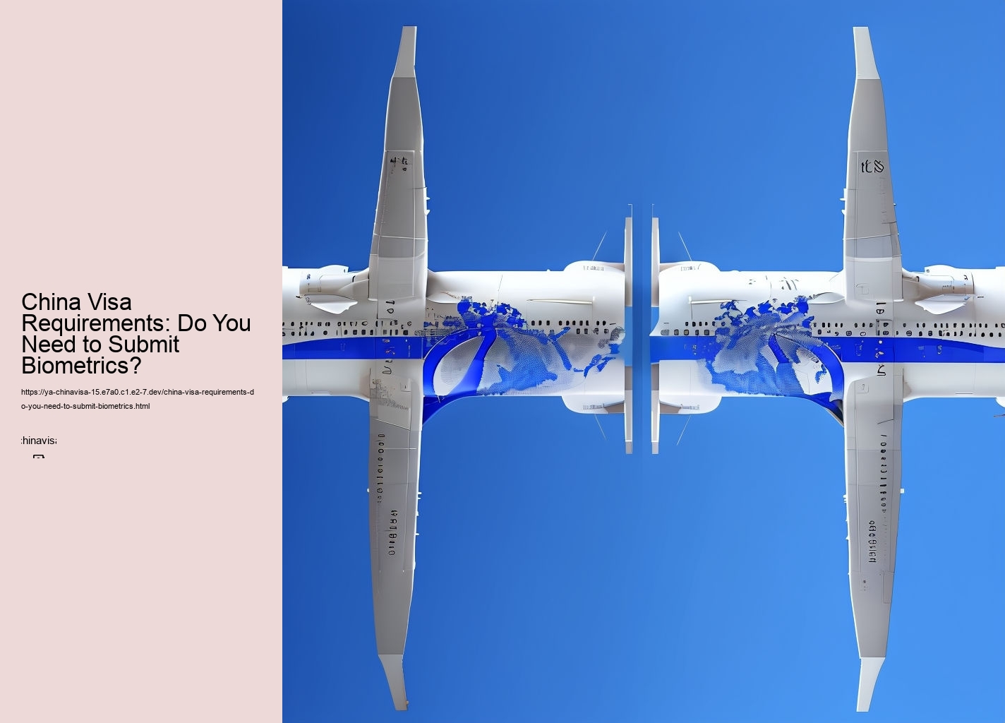 China Visa Requirements: Do You Need to Submit Biometrics?